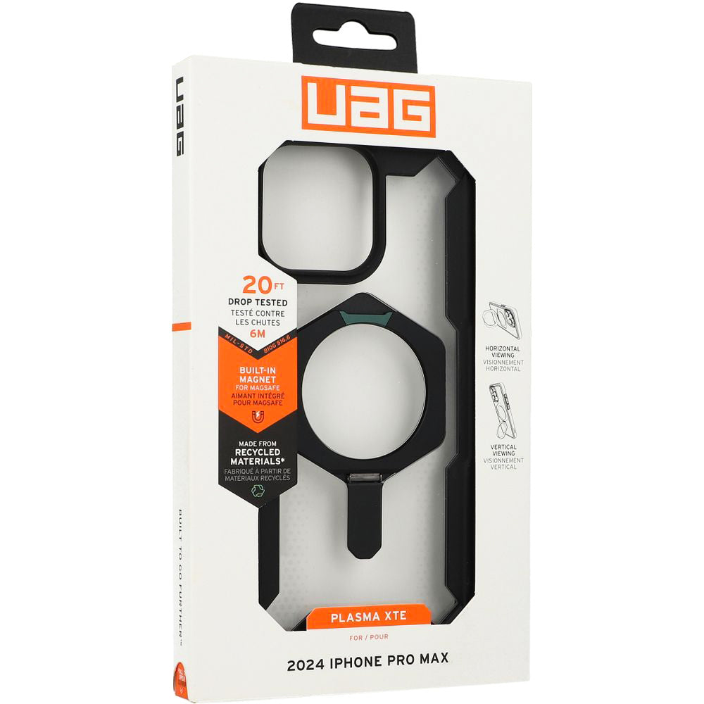 Urban Armor Gear Backcover Hülle I Phone 16 Pro Max Schwarz Mag Safe Kompatibel B-Ware - 840283915055