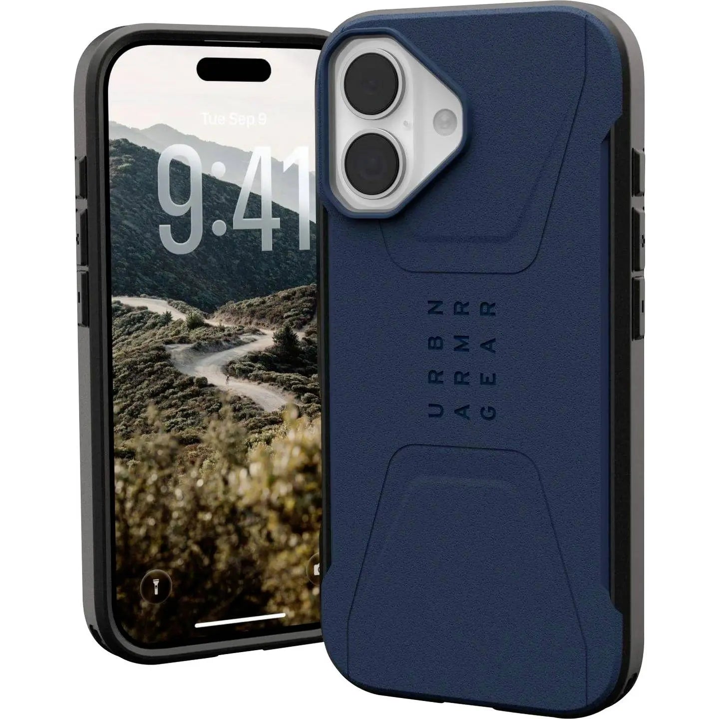 B-Ware Urban Armor Gear Case Schutzhülle Apple I Phone 17 Blau Mag Safe Cover Mallard - 840283924552