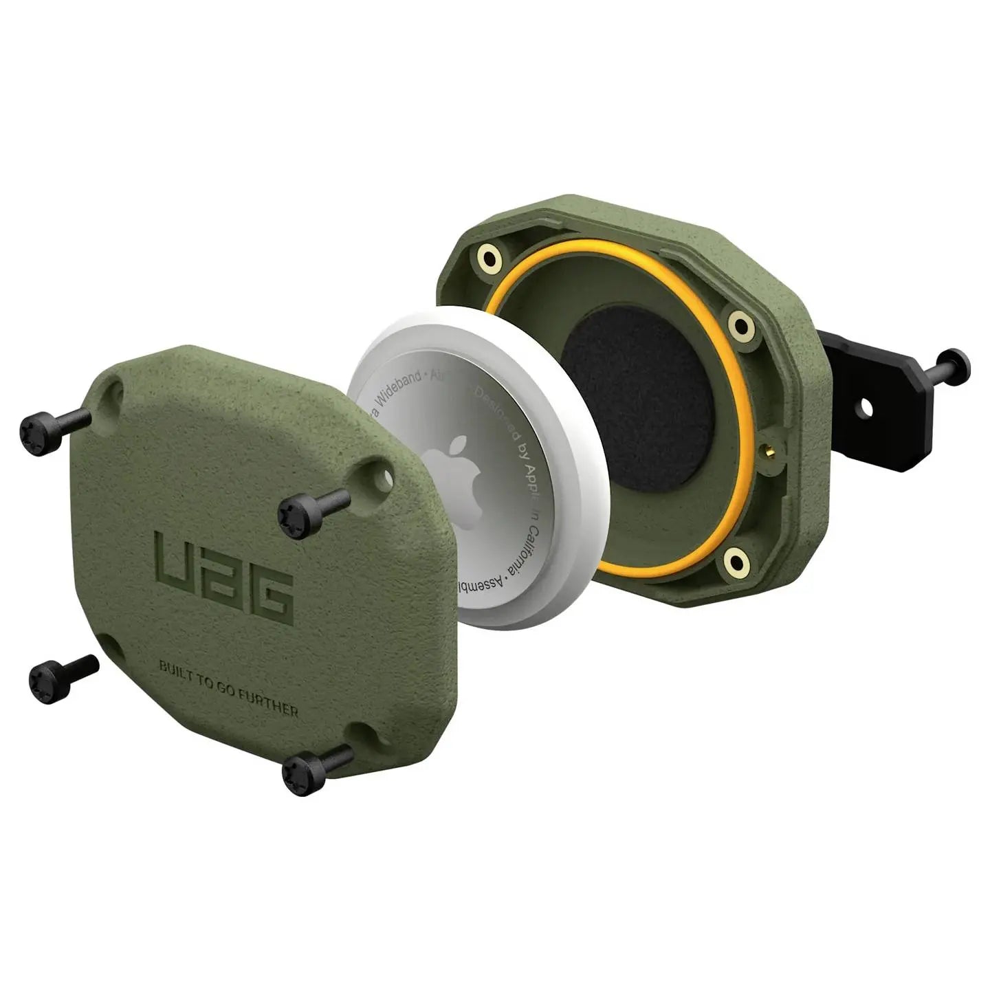 B-Ware Urban Armor Gear Smart Tag Schutzhülle Case Essential Armor Apple Air Tag Olive  - 840283917530
