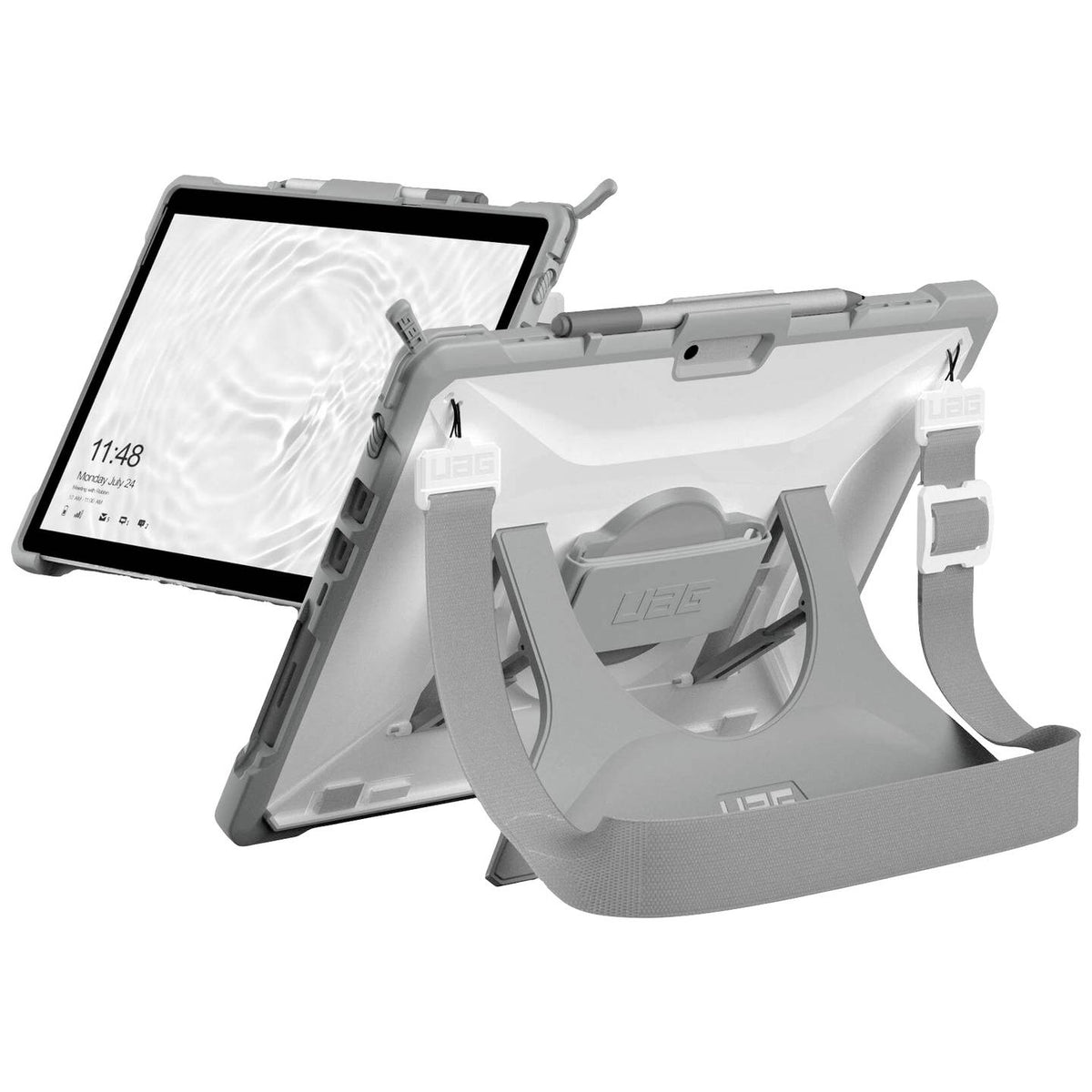 Urban Armor Gear Handstrap Case Tablet-Cover Surface Pro 9 Surface Pro 10 33 cm - 0840283906534