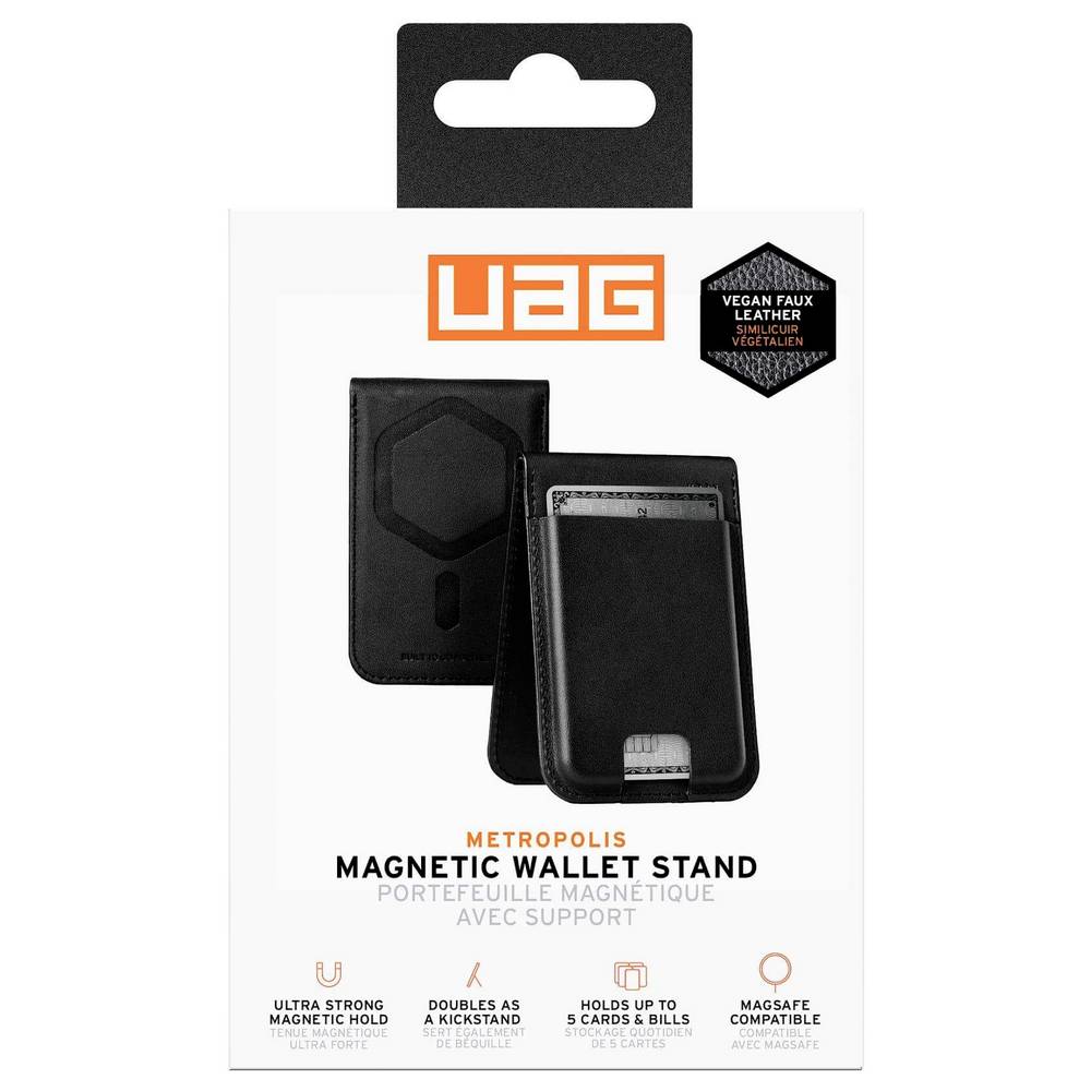 Urban Armor Gear Magnetisches Wallet Kartenetui Apple iPhone Standfunktion - 0840283921766