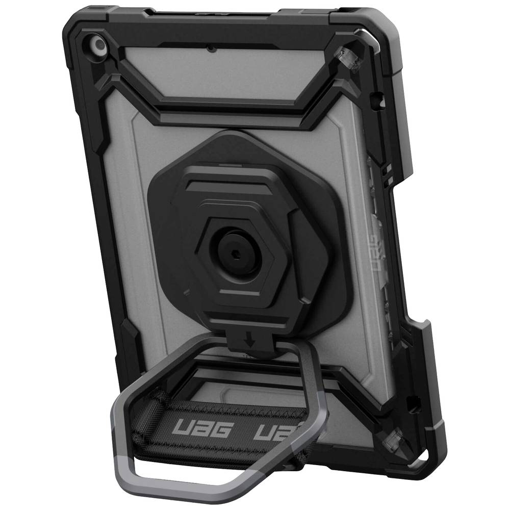 Urban Armor Gear Tablet Cover Hülle I Pad 10.2 Transparent Schwarz Standfunktion B-Ware - 840283913334