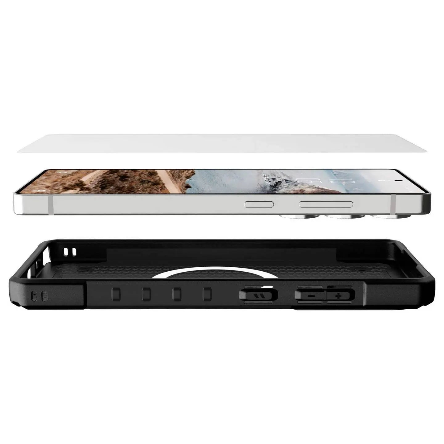 B-Ware Urban Armor Gear Displayschutz Folie Galaxy S25 Ultra Schutzglas - 840283919091