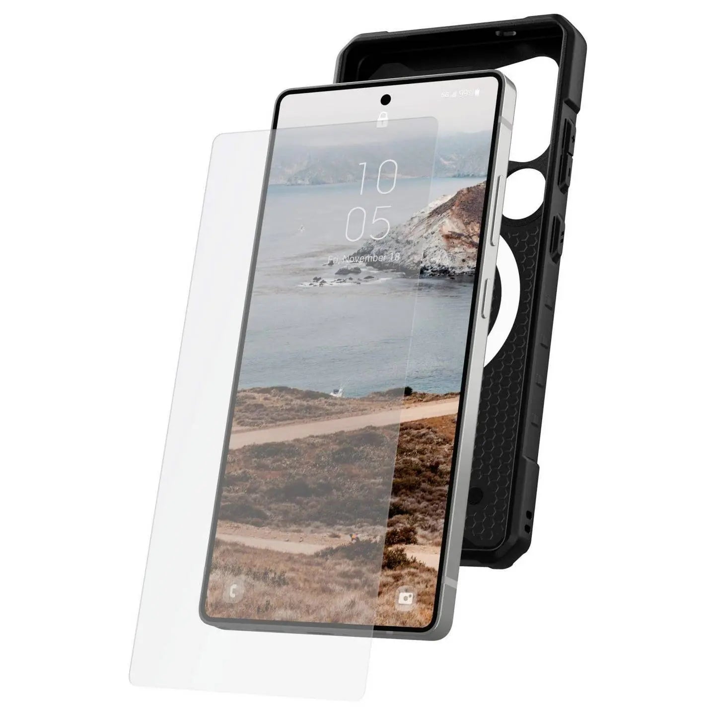 B-Ware Urban Armor Gear Displayschutz Folie Galaxy S25 Ultra Schutzglas - 840283919091