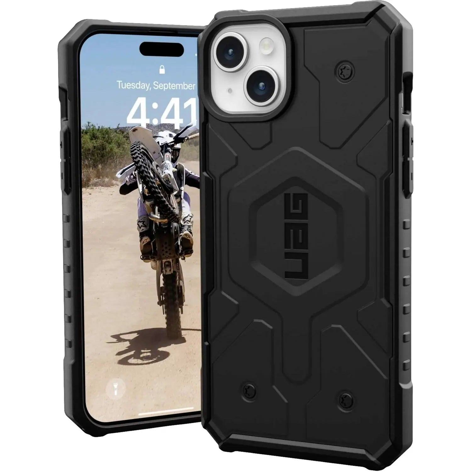 B-Ware Urban Armor Gear Uag Pathfinder Mag Safe Hülle Apple I Phone 15 Plus Schutzhülle - 840283910159