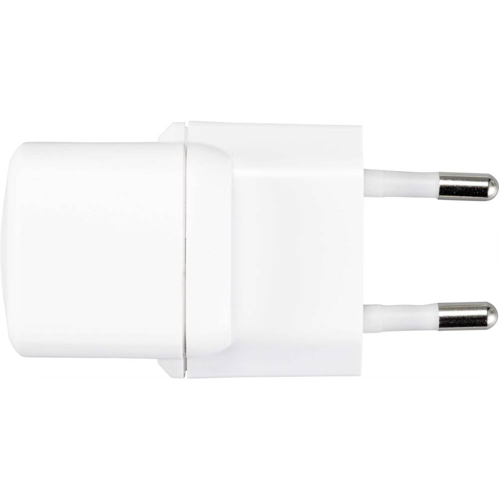 VOLTCRAFT USB Ladegerät Ladestecker USB-A Netzteil UC-1AXX001 Weiß 12W 4 STÜCK - 4064161091013