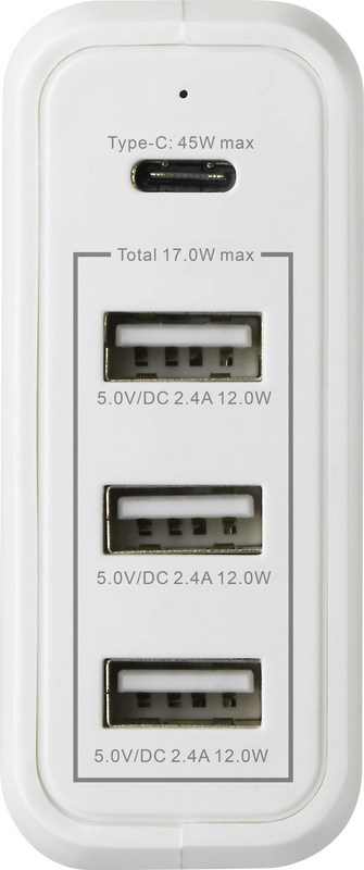 B-Ware Voltcraft Usb Ladegerät Steckdose Ausgangsstrom Max 3400 M A 4 X Usb Usb C Buchse - 4064161166438