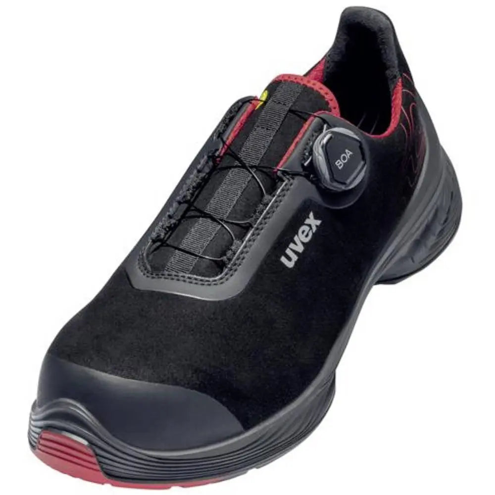 B-Ware Uvex Sicherheitsstiefel 1 G2 Arbeitsschuhe S3 Esd Rot Schwarz Größe 49 W 11 - 4031101831121