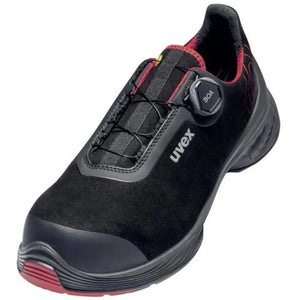 B-Ware Uvex Sicherheitsstiefel 1 G2 Arbeitsschuhe S3 Esd Rot Schwarz Größe 49 W 11