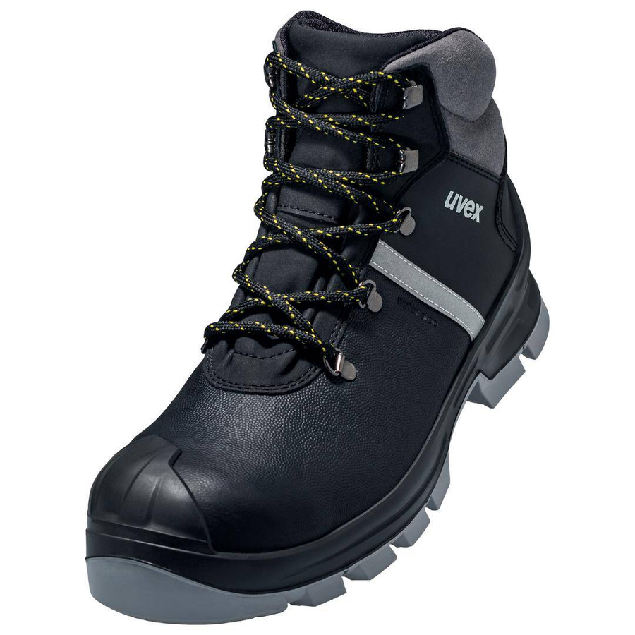 Uvex Sicherheitsstiefel Arbeitsschuh 2 Construction 6510342 S3 42 Schwarz Grau B-Ware - 4031101936383