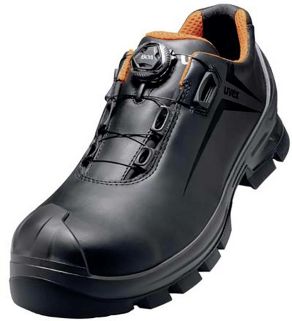 B-Ware Uvex Sicherheitshalbschuh Arbeitsschuhe Schutzschuhe S3 Gr43 Schwarz Orange 1 St. - 4031101764665