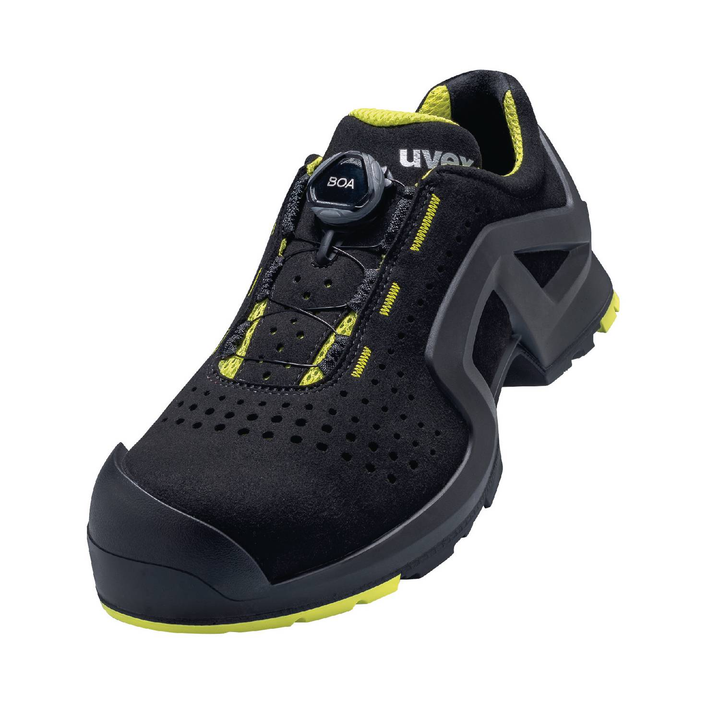 Uvex 6568 6568243 Sicherheitshalbschuh S1 P Schuhgröße Eu 43 Schwarz Gelb Schuhe B-Ware