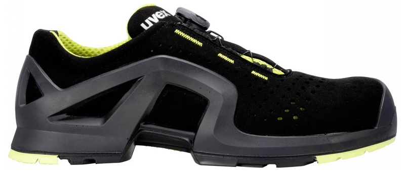 Uvex 6568 6568243 Sicherheitshalbschuh S1 P Schuhgröße Eu 43 Schwarz Gelb Schuhe B-Ware