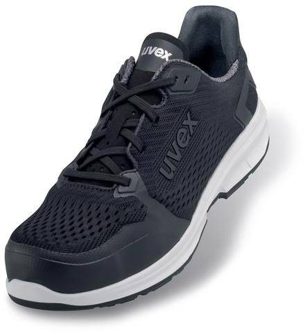 Uvex Halbschuh Sicherheitsschuh S1 Schwarz Gr.42 Textil Kunststoff Schnürsenkel B-Ware - 4031101679631