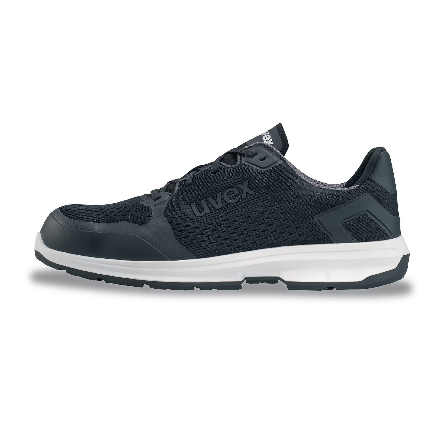 Uvex Halbschuh Sicherheitsschuh S1 Schwarz Gr.42 Textil Kunststoff Schnürsenkel B-Ware - 4031101679631
