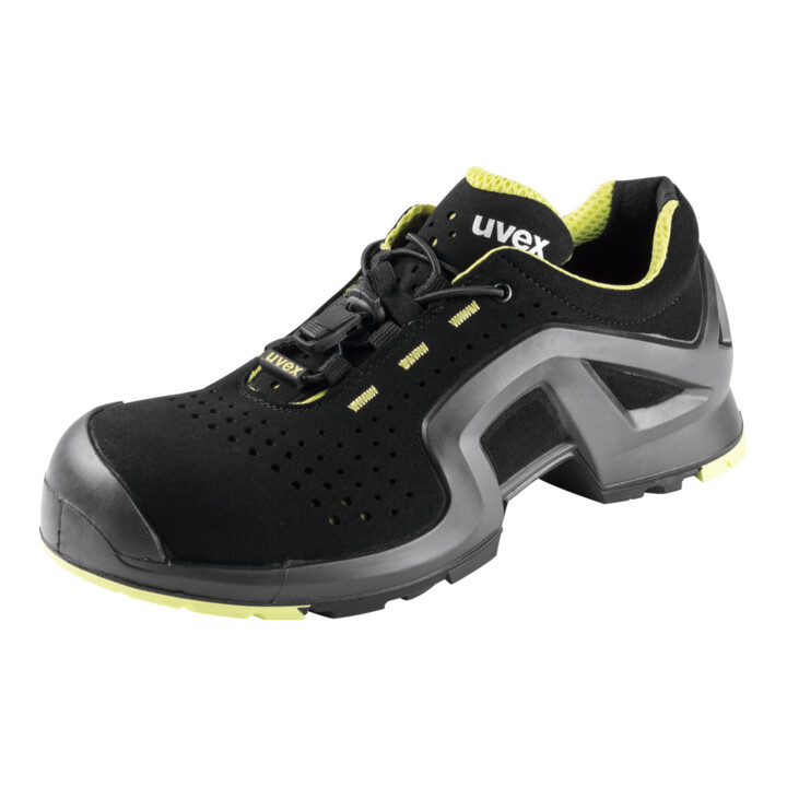 Uvex Halbschuh Schuh Sicherheitsschuh Schwarz Gelb S1 P Eu Größe 44 Herren B-Ware - 4031101577746