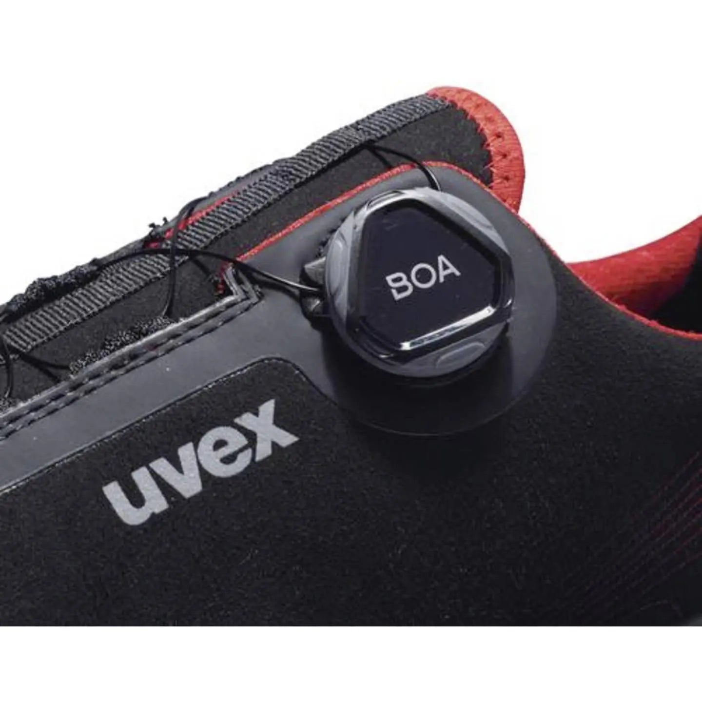 B-Ware Uvex Halbschuhe Schuhe Sicherheitsstiefel S3 Rot Schwarz Esd Größe 41 Weite 11 - 4031101831046