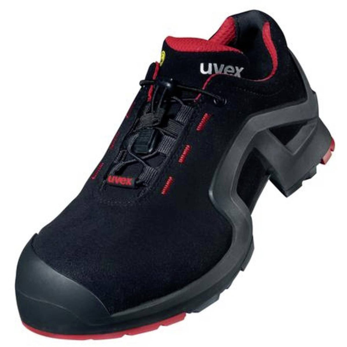 Uvex Halbschuhe Arbeitsschuhe S3 Sicherheitsschuhe Rot Schwarz Weite 11 Größe 48 - 4031101577968