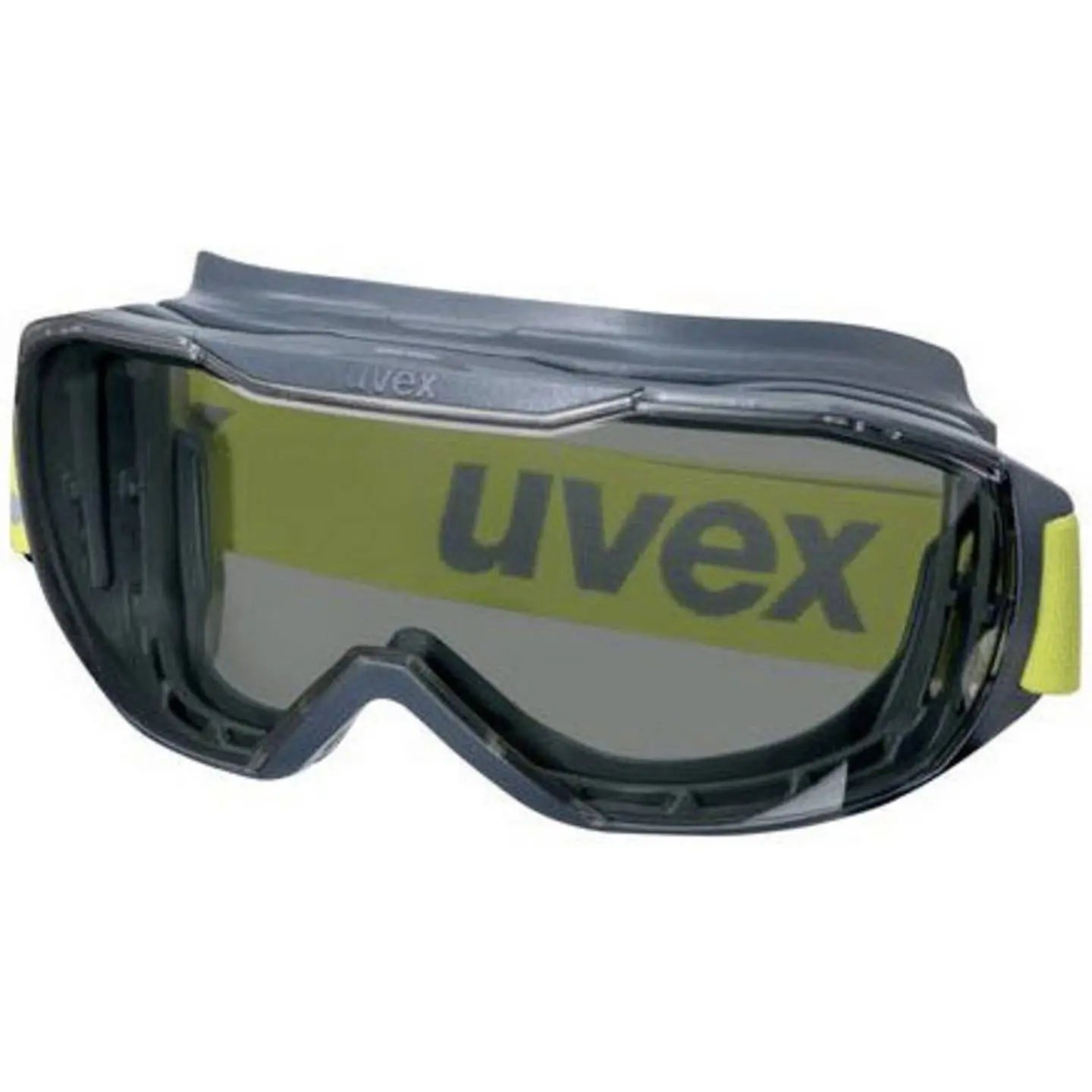 B-Ware Uvex Schutzbrille Brille Megasonic Sichtfeld Korrektionsbrillenträger Grau - 4031101790800
