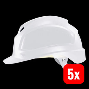 B-Ware Uvex Schutzhelm Helm Arbeitsschutzhelm Bauhelm Pheos B Wr 5 Stück