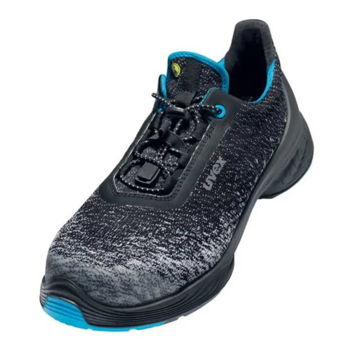 B-Ware Uvex Halbschuhe Sicherheitsschuhe Arbeitsschuhe S1 P Src Schwarz Blau Größe 46 - 4031101832838