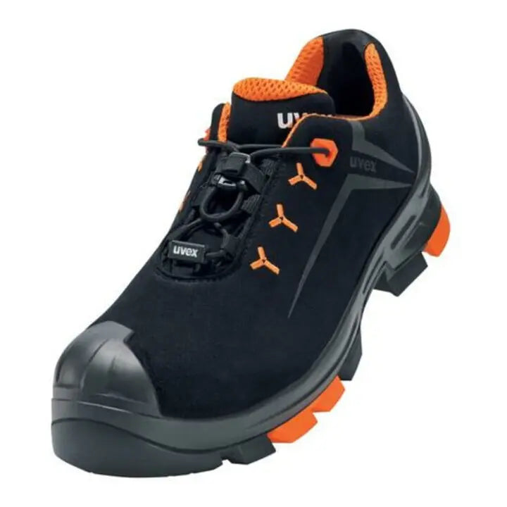 B-Ware Uvex Halbschuhe Sicherheitshalbschuhe S3 Src Mikrovelours Schwarz Größe 48 W14 - 4031101670386
