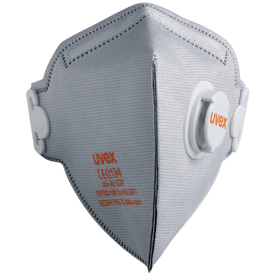 Uvex Atemschutzmaske Silv Air Ffp2 Classic Weiß Feinstaubmasken Arbeitsschutz B-Ware - 4031101950129