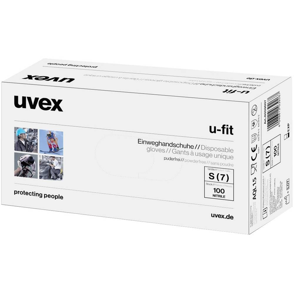 Uvex U Fit 6016710 Nitril Einweghandschuh Schutzhandschuh Gr 10 200 Handschuhe B-Ware - 4048612121191