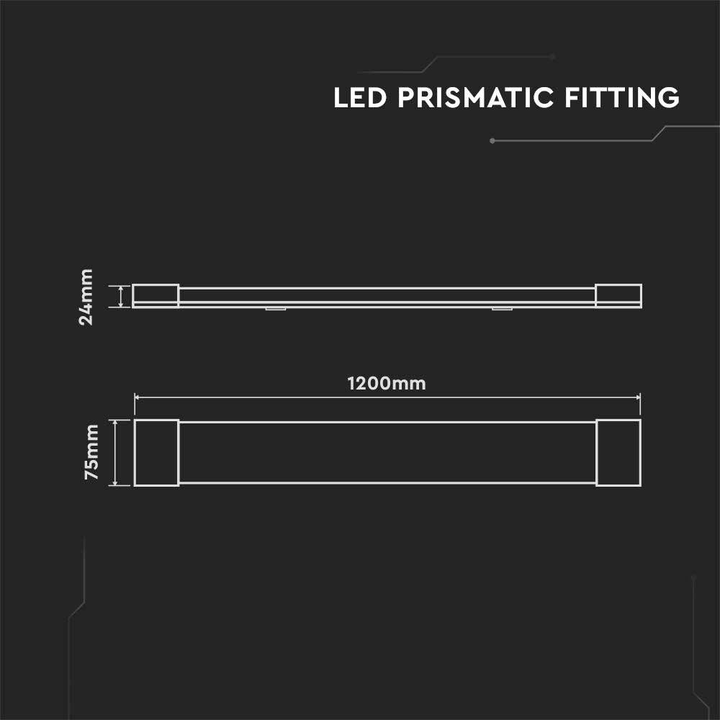 V Tac Vt 8 40 N 40 W Led Unterbauleuchte Unterbaulampe Leuchte Led  6 Stück B-Ware