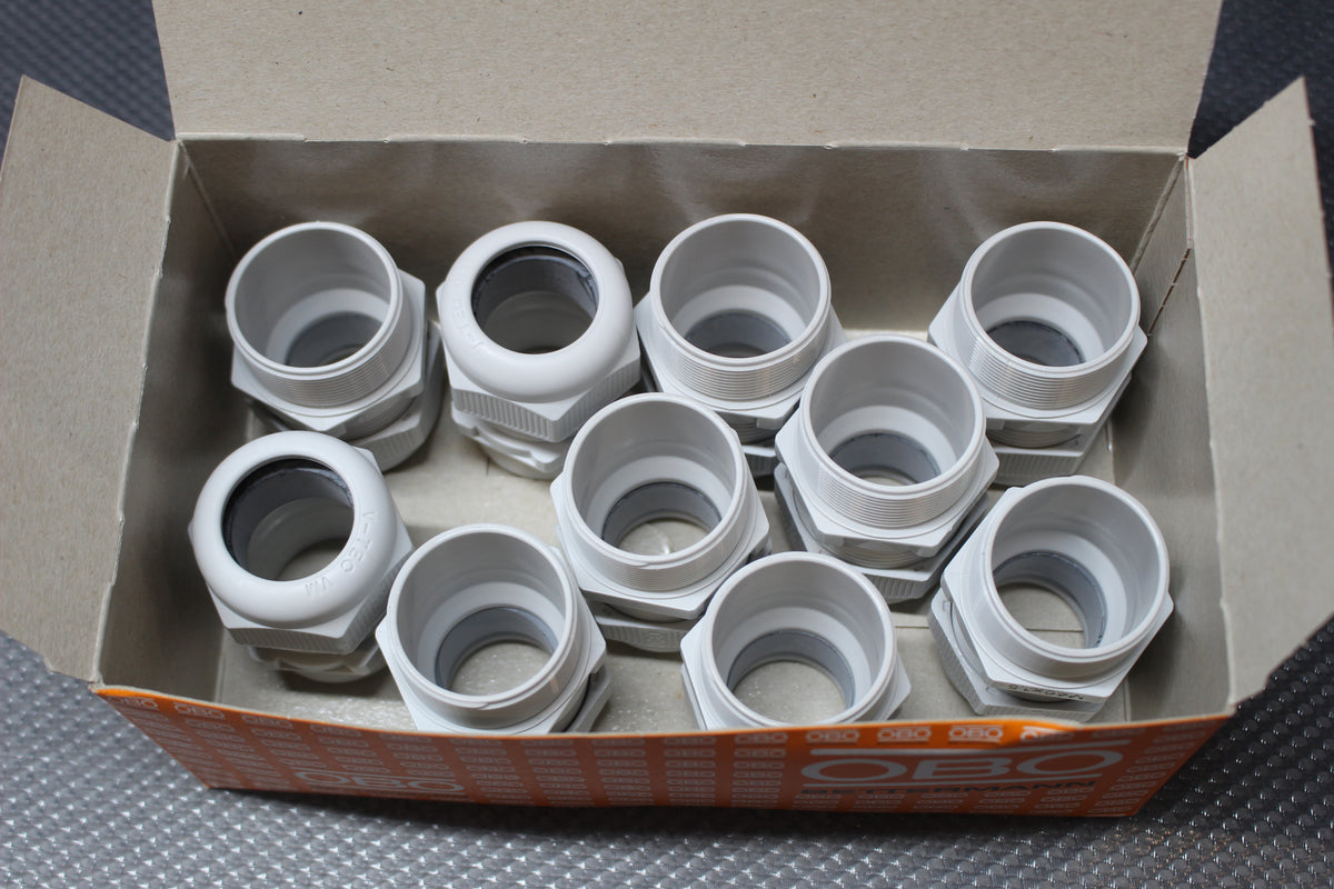 OBO Bettermann Kabelverschraubung Verschraubung 1.5 mm Kunststoff PA 25 STÜCK - 4012195004257