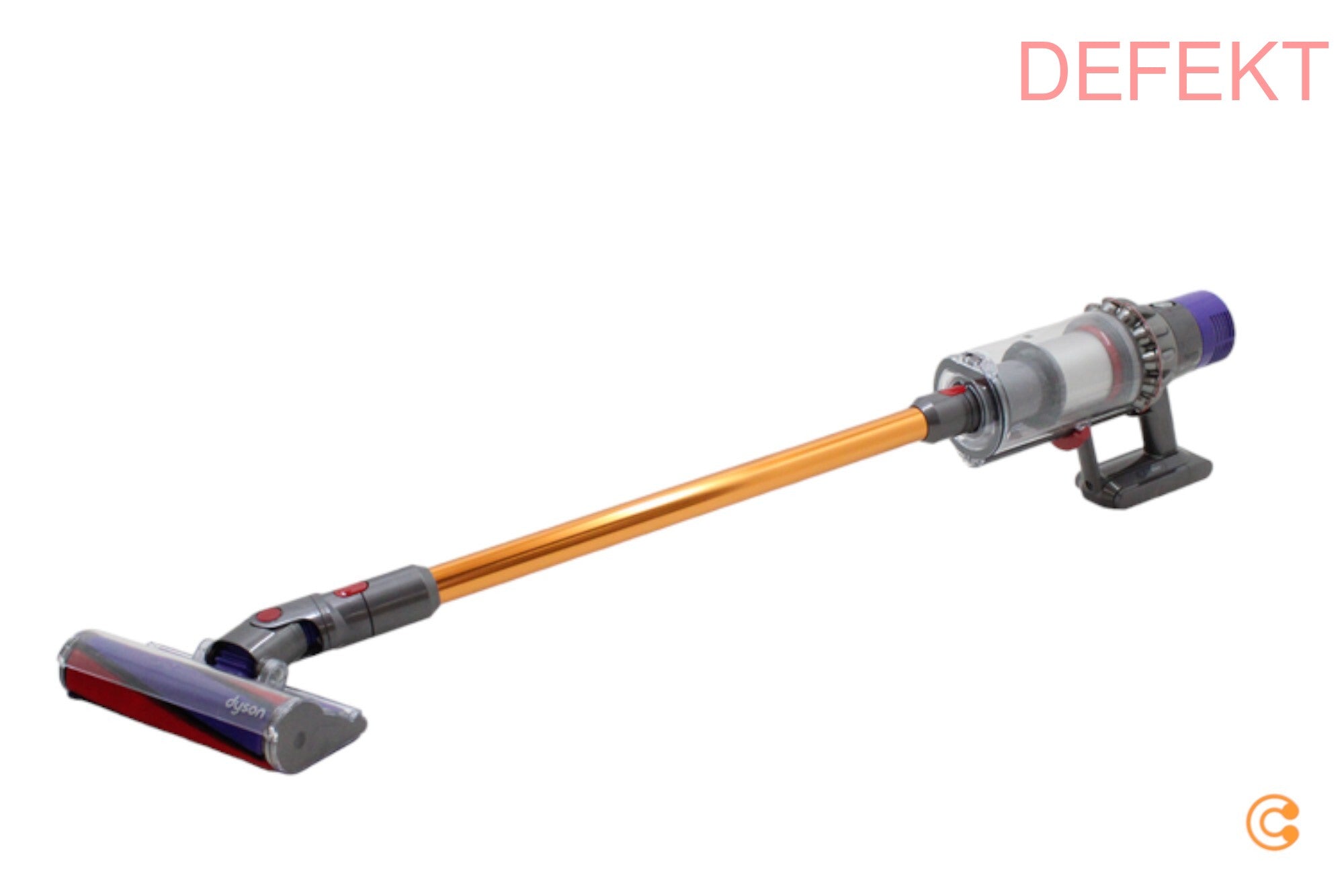 Dyson V10 Absolute Nickel Kupfer 448883 01 Akku Handstaubsauger Defektware D-Ware - 5025155088081