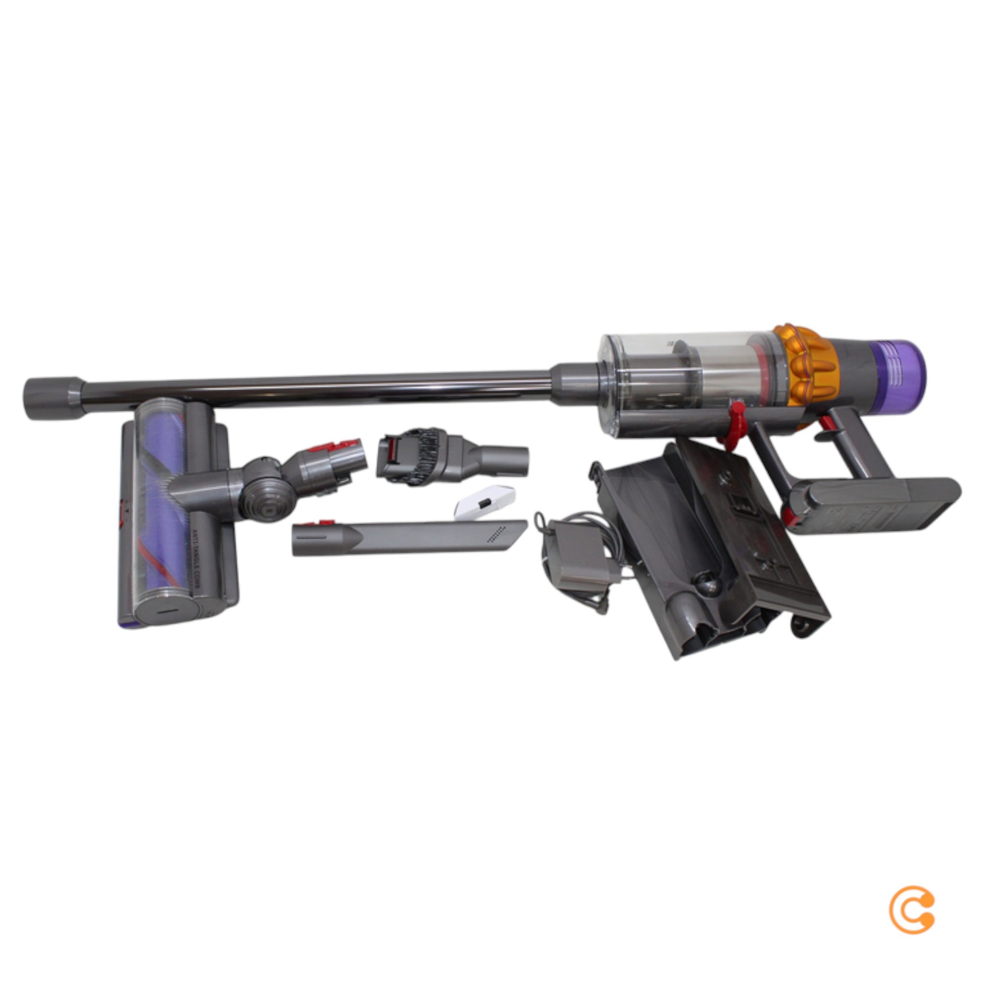 dyson V15 Detect Absolute Nickel Akku Sauger Handstaubsauger SIEHE TEXT/FOTO - 5025155081754