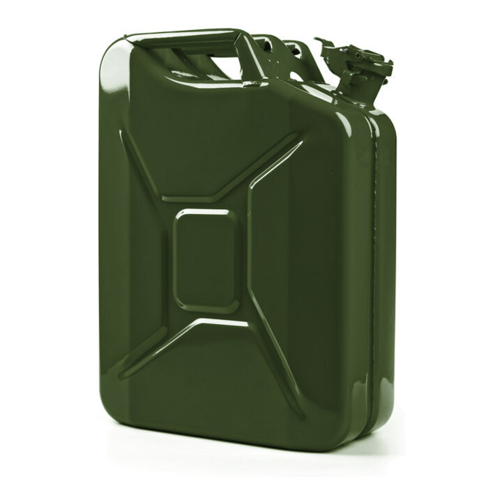 B-Ware Valpro Kraftstoffkanister Kanister Benzinkanister 20l Olivgrün Ral6003 - 4750553000014