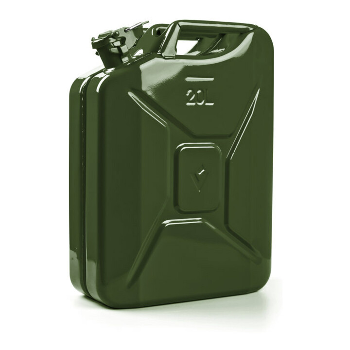 B-Ware Valpro Kraftstoffkanister Kanister Benzinkanister 20l Olivgrün Ral6003 - 4750553000014