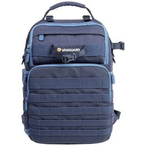 B-Ware Vanguard Rucksack Tasche Fotorucksack Kamera Navy Blau Regenschutz Stativsupport