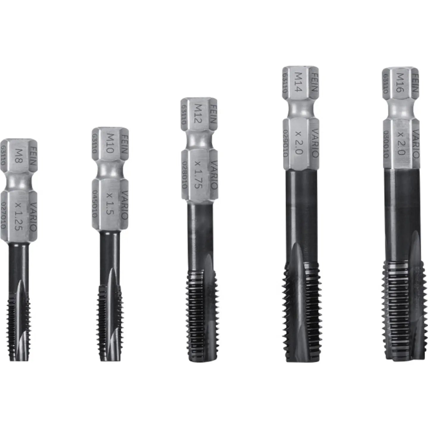 B-Ware Fein Vario Gewindebohrer Set Schraubbohrer M8 16 Metrisch Hss Ti Ain - 4014586476803