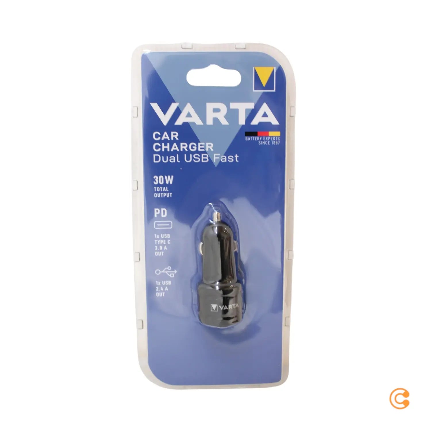 B-Ware Varta Auto Kfz Zigarettenanzünder Usb Ladegerät Schwarz 12 V 4 Stück - 4008496992157