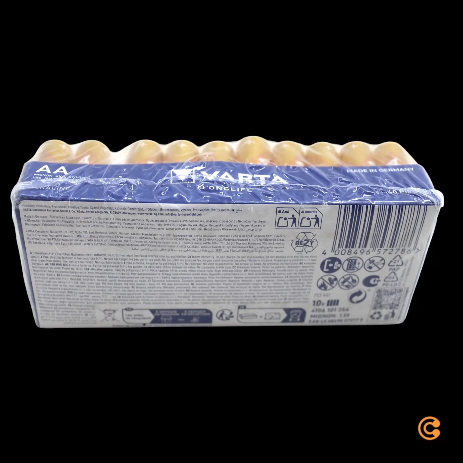 B-Ware Varta Mignon (Aa) Batterie Alkali Mangan 4106101354 2600 M Ah 1.5 V 40 St. - 4008496572786