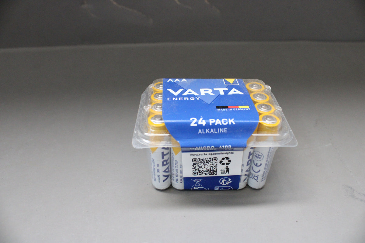 Varta Energy LR03 Micro (AAA)-Batterie 24 St. Alkali-Mangan 1.5 V Kunststoff-Box - 4008496634729