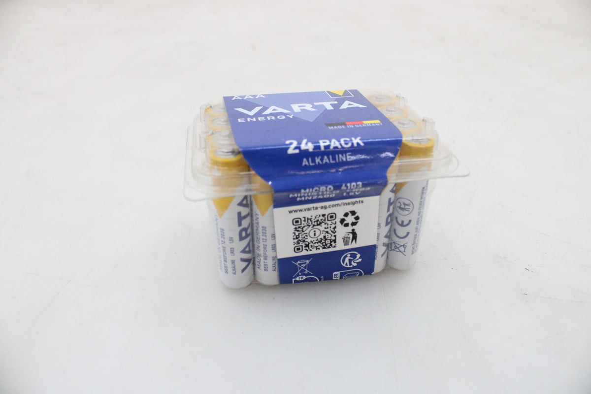 Varta Energy LR03 Micro (AAA)-Batterie 24 St. Alkali-Mangan 1.5 V Kunststoff-Box - 4008496634729