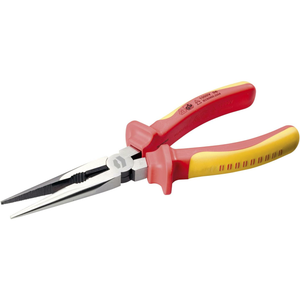Pince à bec plat droite Toolcraft To 6768522 Vde 200 mm, qualité B