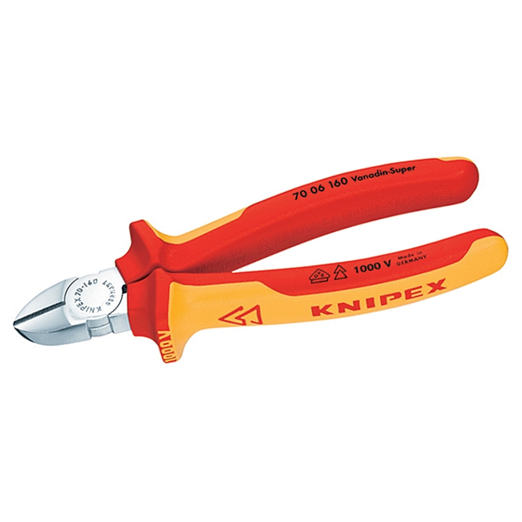 B-Ware Knipex 70 06 160 Vde Seitenschneider Facette 160 Mm Präzionsschneiden 6 Stück - 4003773021995