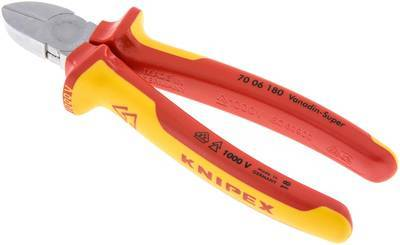 Knipex Vde Seitenschneider Facette 180 Mm 70 06 180 Vanadium Elektrostahl B-Ware
