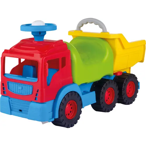 Vedes Rutscher Lkw Kinderfahrzeug Kipplaster Mit Kipplade Spielzeugauto B-Ware