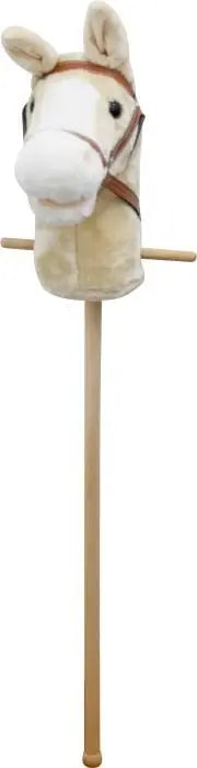 B-Ware Vedes Steckenpferd Spielpferd Plüsch Pferd Sound Weiß Spiel Maus Holz 98 Cm - 4018501093090