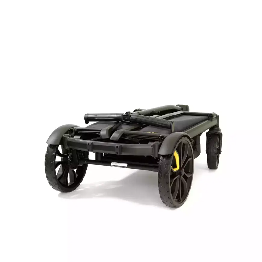 B-Ware Veer Bollerwagen Cruiser Kinderwagen Wagen Sicher Robust & Vielseitig Anthrazit