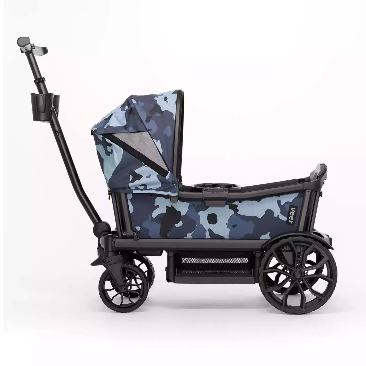 B-Ware Veer Sonnendach Verdeck Cruiser Bollerwagen Blue Camouflage Sichtfenster - 857997007358