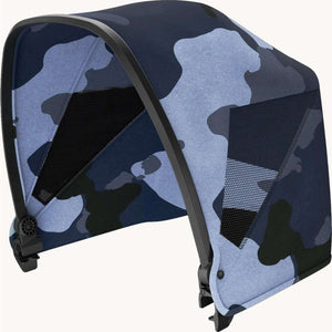 B-Ware Veer Sonnendach Verdeck Cruiser Bollerwagen Blue Camouflage Sichtfenster