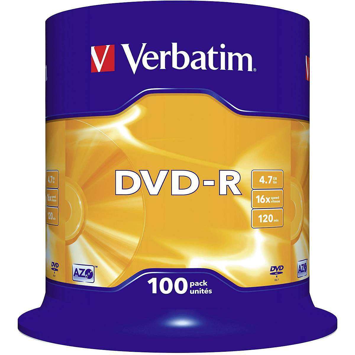 B-Ware Verbatim Dvd R Rohling Leermedium 100 Stück Spindel Speicherdisc 9 Sets - 23942435495