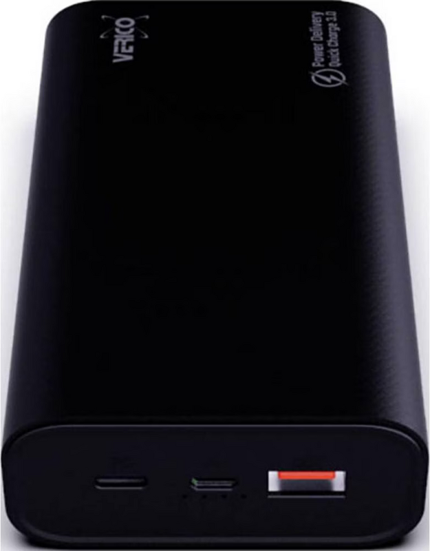 B-Ware Verico Power Pro Pd 20000 M Ah 74 Wh Powerbank Ladegerät Externer Akku Schwarz - 4711469492457